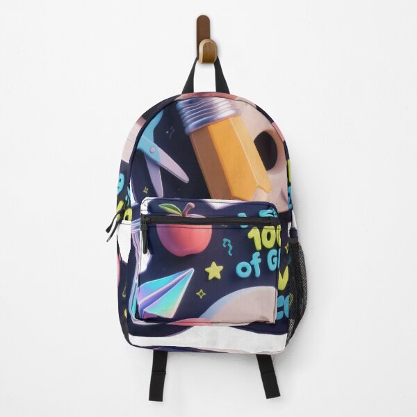 Item preview, Survived 100 Days – 6→7 Grade Milestone Minimal 3D Sticker designed and sold by ARTCREATESHOP.