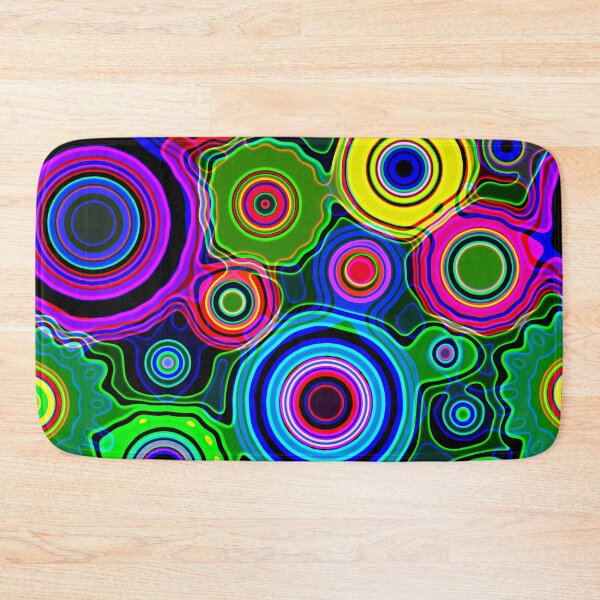 Item preview, Bright Neon Psychedelic Illuminous Light Pattern designed and sold by Prawny.