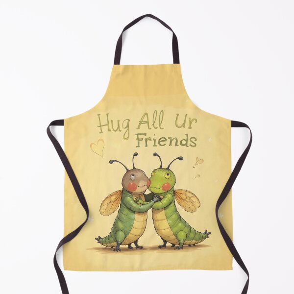 Item preview, Hug All Ur Friends - Cute Bugs Hugging Design designed and sold by WowDezign.