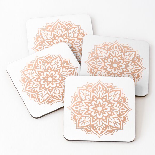 Item preview, Rose Gold Mandala designed and sold by Julie Erin Designs.