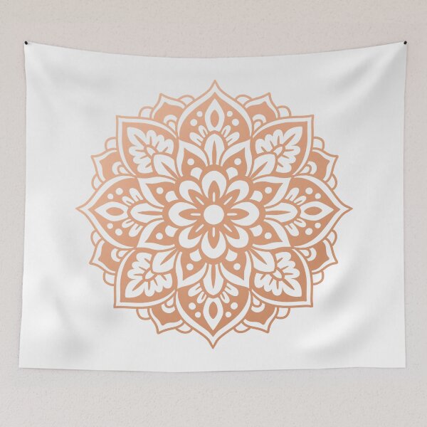 Item preview, Rose Gold Mandala designed and sold by Julie Erin Designs.