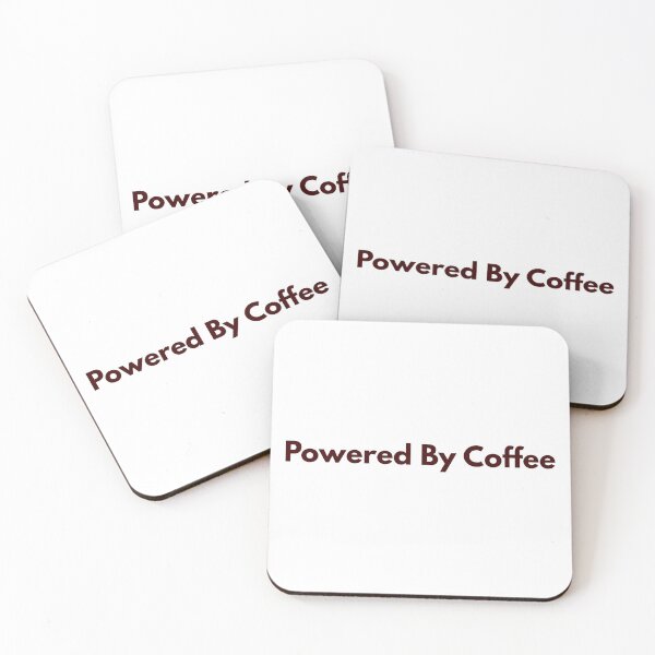 Artikelvorschau, Angetrieben von Kaffee entworfen und verkauft von FredyDesignHub.