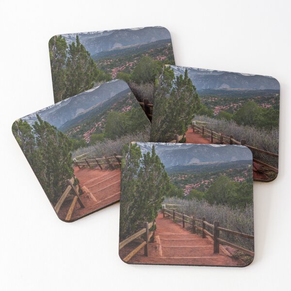 Item preview, Pikes Peak Sunset Sky - Garden of the Gods Park Hiking Trail designed and sold by Daniel Forster Photography.