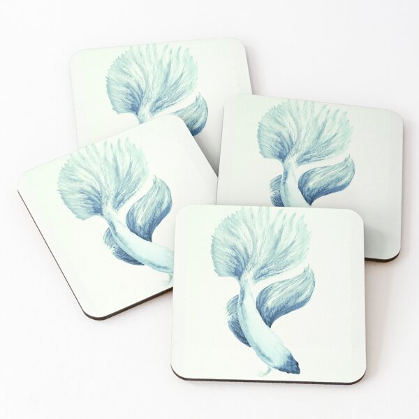 Item preview, fish watercolor designed and sold by Nikafreihafen.