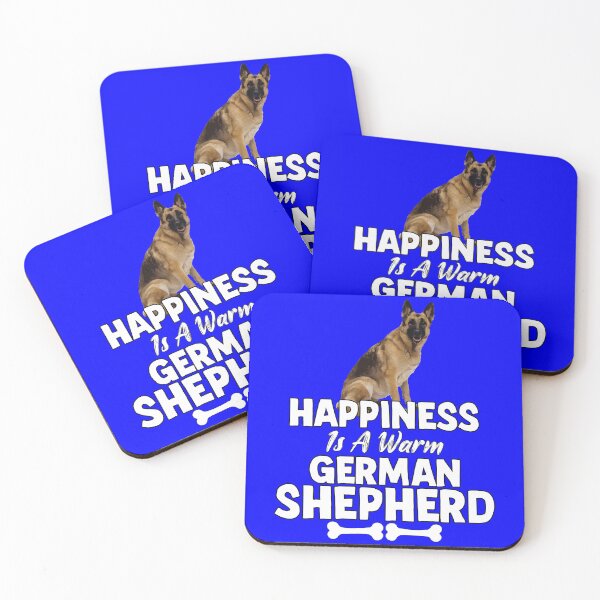 Item preview, German Shepherd Owner Happiness Is A Warm German Shepherd Pet Dog Owner Art Design designed and sold by fantasticdesign.