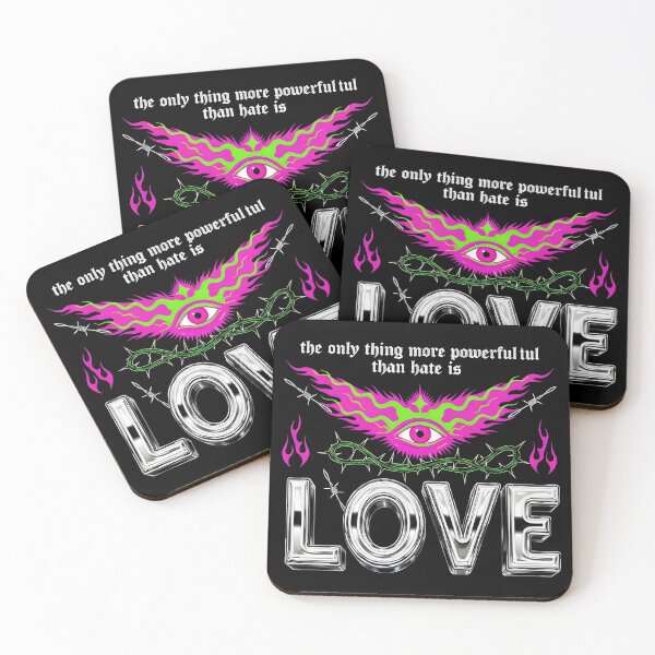 Item preview, The Only Thing More Powerful Than Hate Is Love  designed and sold by Uglyandcute.