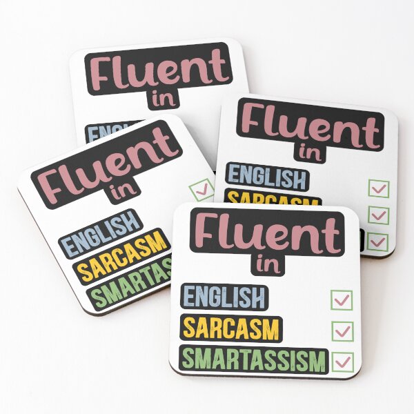 Item preview, Fluent in 3 Languages designed and sold by Eclectic Monkey.