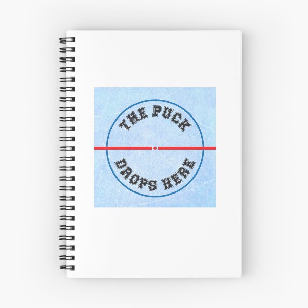 Item preview, The Puck Drops Here designed and sold by Half Serious.