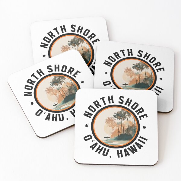 Item preview, North Shore - Hawaii (with Black Lettering) designed and sold by VelvetRoom.