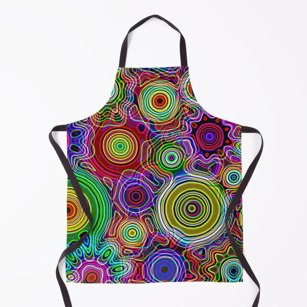 Item preview, Abstract Psychedelic Trippy Neon Pattern Illusion designed and sold by Prawny.