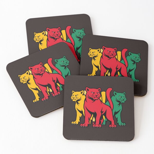 Item preview, Three Intense Color Pumas Staring Forward designed and sold by Bittor18.