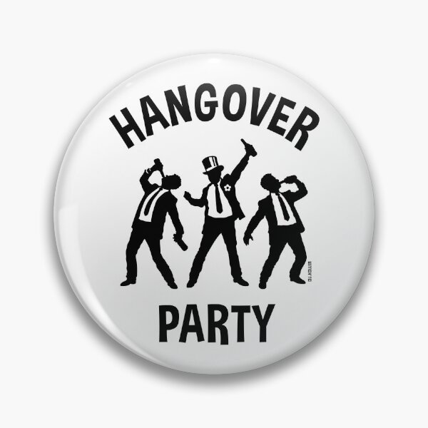 Item preview, Hangover Party (Stag Night / Bachelor Party / Beer / Black) designed and sold by MrFaulbaum.