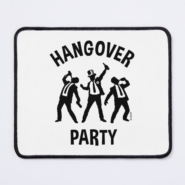 Item preview, Hangover Party (Stag Night / Bachelor Party / Beer / Black) designed and sold by MrFaulbaum.
