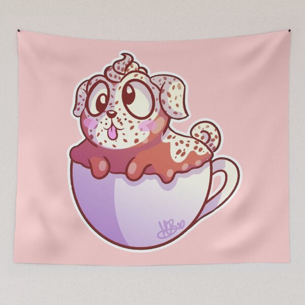 Item preview, Red Velvet "Pug" Cake designed and sold by MynnuB.