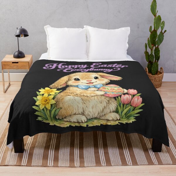 Item preview, Happy Easter Everybunny - Cute Bunny Pun designed and sold by DigitalGlade.