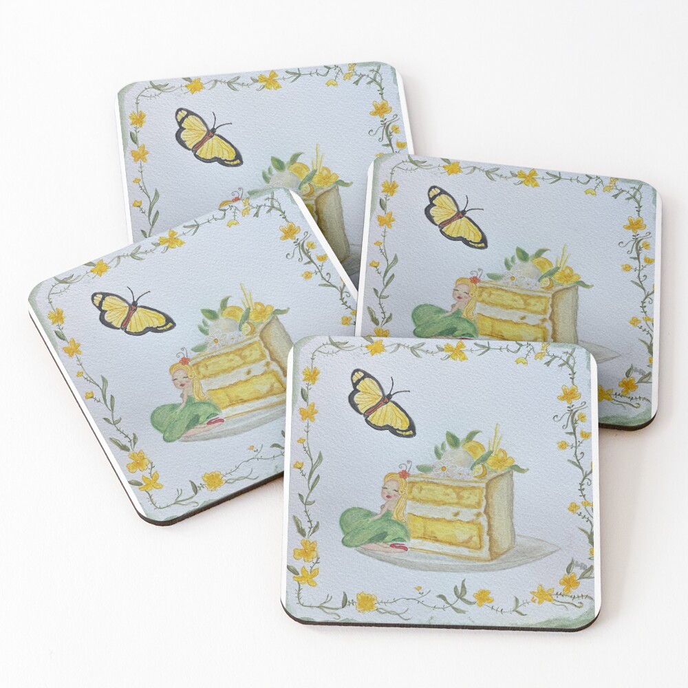 Item preview, Coasters (Set of 4) designed and sold by RosaLL.