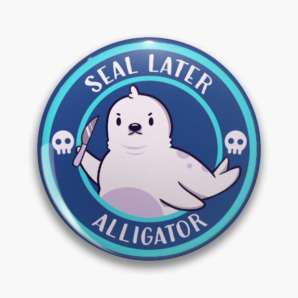 Item preview, Seal Latter Alligator by Tobe Fonseca designed and sold by Tobe Fonseca®.