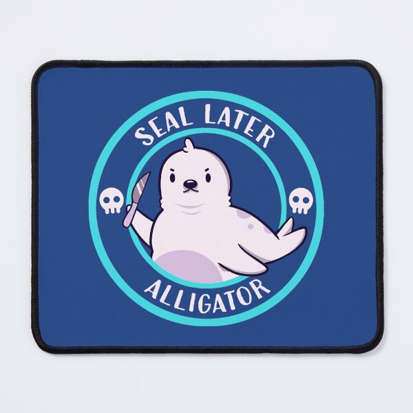 Item preview, Seal Latter Alligator by Tobe Fonseca designed and sold by Tobe Fonseca®.