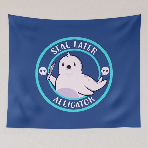 Item preview, Seal Latter Alligator by Tobe Fonseca designed and sold by Tobe Fonseca®.