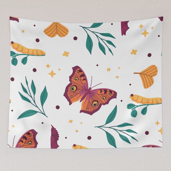 Item preview, Butterfly Life Cycle Pattern designed and sold by DesignbyAnnaM.
