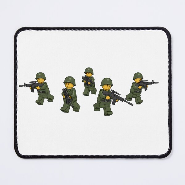 Item preview, Group of 5 LEGO soldiers designed and sold by Gold Phoenix Adro.