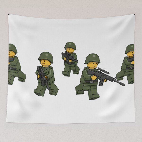 Artikelvorschau, Gruppe von 5 LEGO-Soldaten entworfen und verkauft von Gold Phoenix Adro.