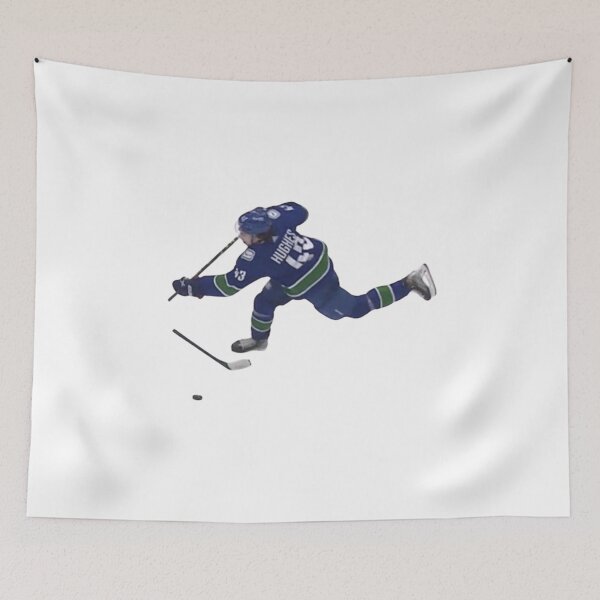 Item preview, quinn hughes broken stick designed and sold by careofjacks.