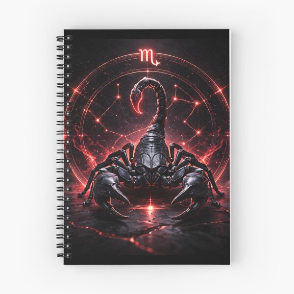 Artikelvorschau, Scorpio Dark Scorpion Inferno Zodiac Emblem entworfen und verkauft von QuantumOasis.