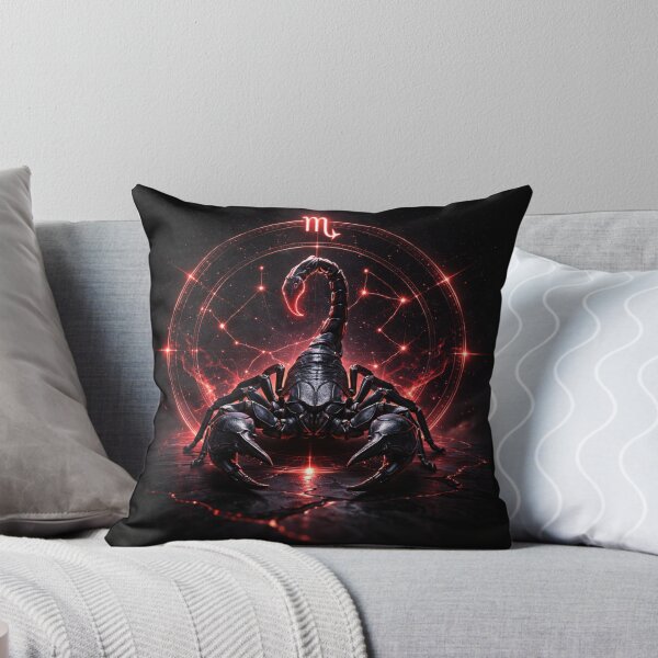 Item preview, Scorpio Dark Scorpion Inferno Zodiac Emblem designed and sold by QuantumOasis.