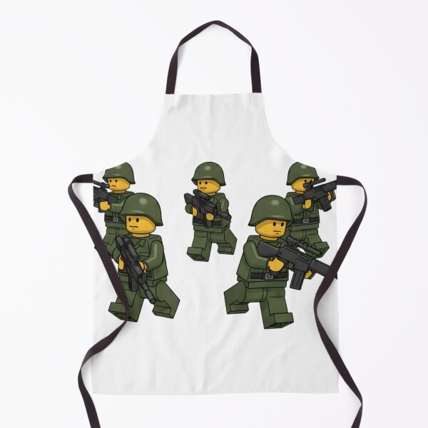 Item preview, Group of 7 LEGO soldiers designed and sold by Gold Phoenix Adro.