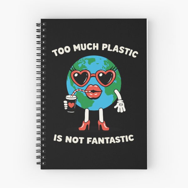 Item preview, Too Much Plastic Is Not Fantastic Earth designed and sold by CreareAT.