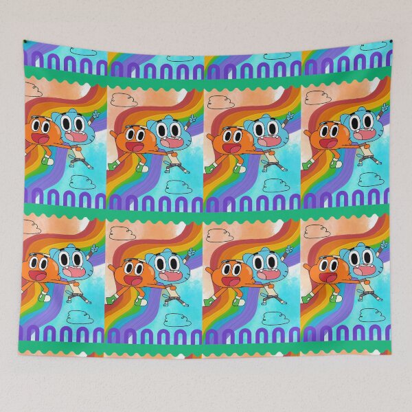 Item preview, Happy Cartoon Friends Rainbow Adventure | Cute Colorful Duo designed and sold by ArteVirtual28.