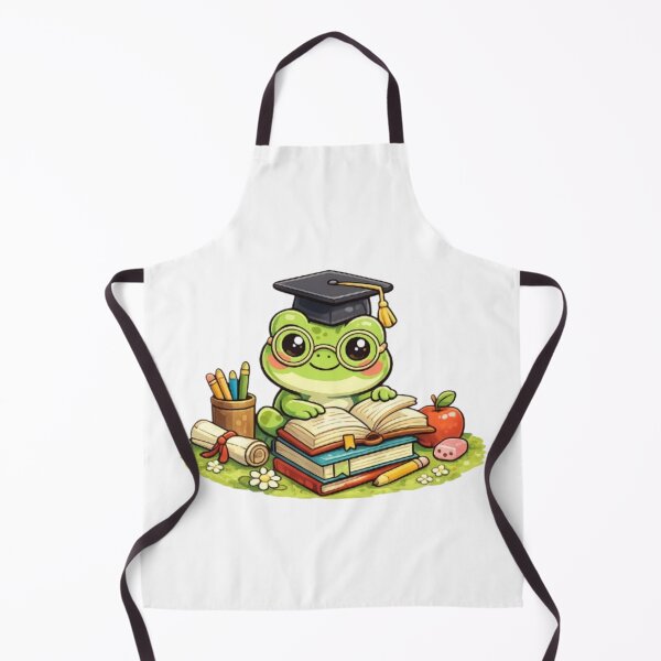 Item preview, A studious and cute frog designed and sold by FroggyOnly.