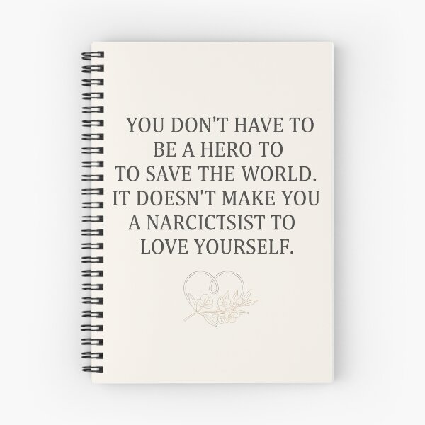 Item preview, You Don't Have to Be a Hero - Inspirational Quote designed and sold by WowDezign.