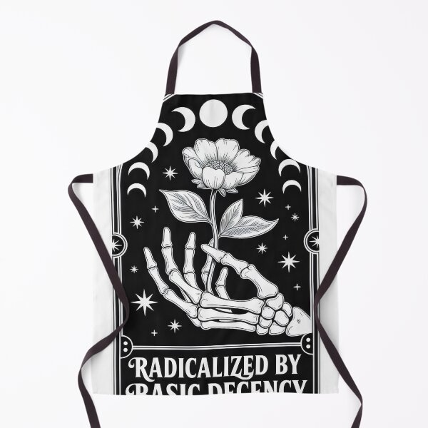 Item preview, Radicalized By Basic Decency Skeleton Tarot Art designed and sold by Aesthetic Art.