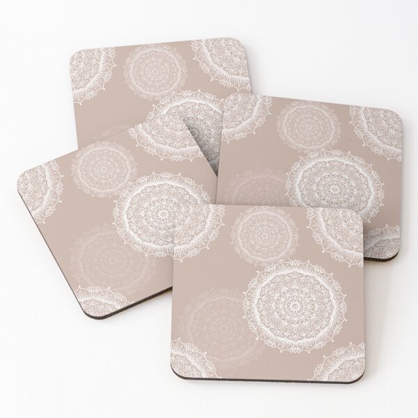 Item preview, Beige Boho Mandala designed and sold by Julie Erin Designs.