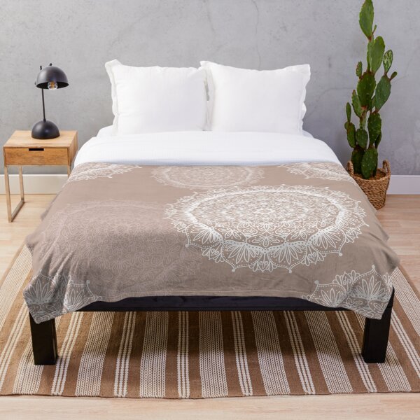 Item preview, Beige Boho Mandala designed and sold by Julie Erin Designs.