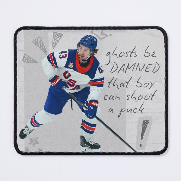 Item preview, quinn hughes can shoot designed and sold by careofjacks.