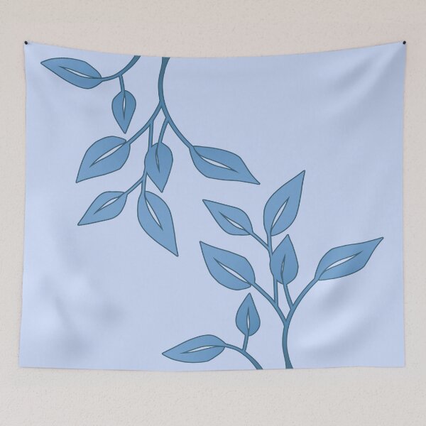 Item preview, Leaves 2 (Blue) designed and sold by LoreliNLi.