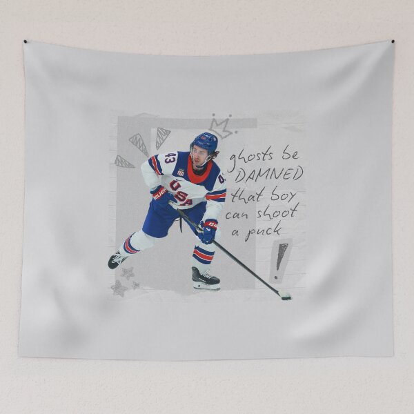 Item preview, quinn hughes can shoot designed and sold by careofjacks.