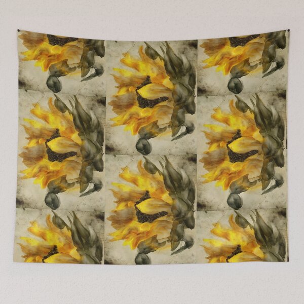 Item preview, Aging Sunflower In Profile designed and sold by Lois Bryan.