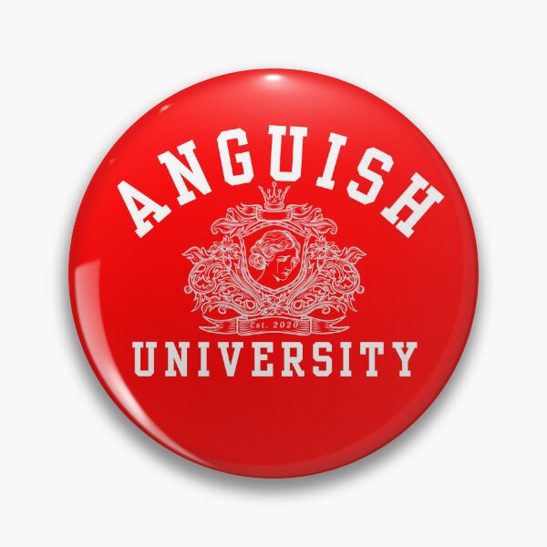 Artikelvorschau, Anguish University – Weiß und Rot entworfen und verkauft von fabinthelab.
