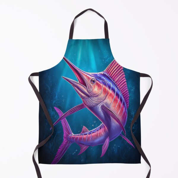 Item preview, Marlin in Deep Blue Water designed and sold by PetsArt.