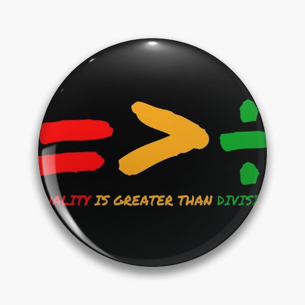 Item preview, Equality Greater Than Division Statement designed and sold by aimehewit.