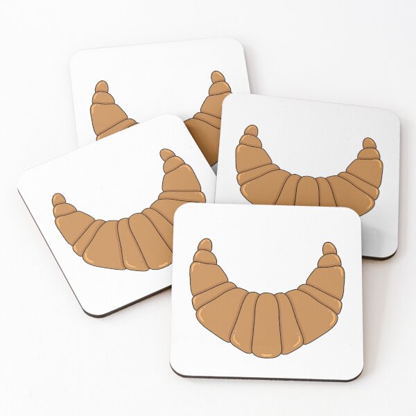 Item preview, Cute Croissant Sticker — Cozy Bakery Aesthetic designed and sold by Papiertriangle.