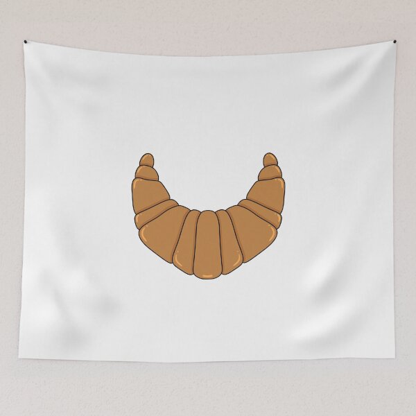 Item preview, Cute Croissant Sticker — Cozy Bakery Aesthetic designed and sold by Papiertriangle.