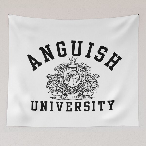 Item preview,  Anguish University-  Black designed and sold by fabinthelab.