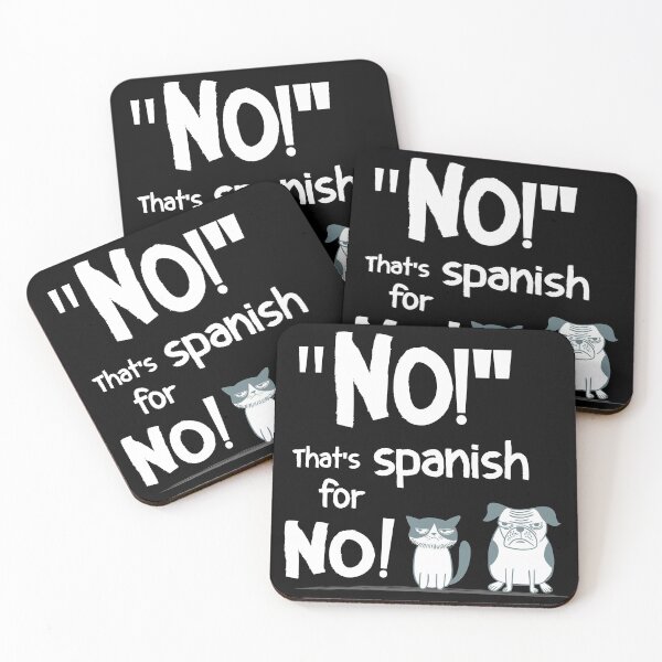 Item preview, No Thats Spanish For No Grumpy Cat Dog designed and sold by CreareAT.