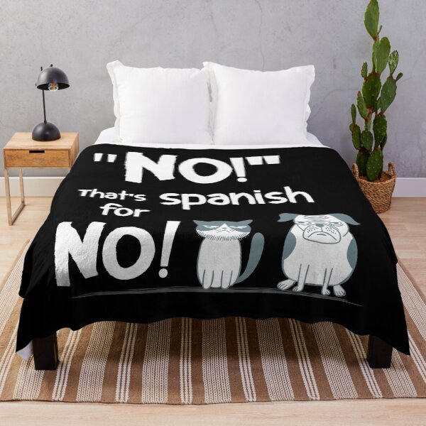 Item preview, No Thats Spanish For No Grumpy Cat Dog designed and sold by CreareAT.