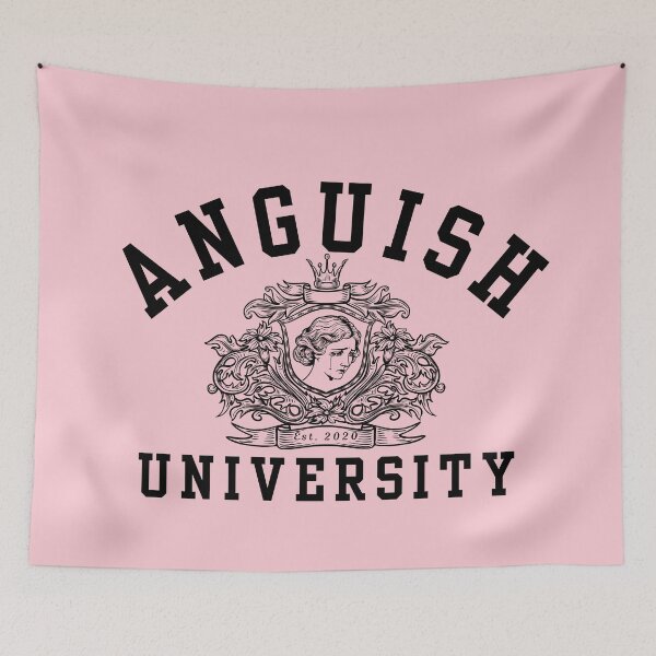 Item preview, Anguish University-  Pink designed and sold by fabinthelab.